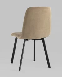 Стул Оливер Скуаре велюр Капучино / Oliver Square